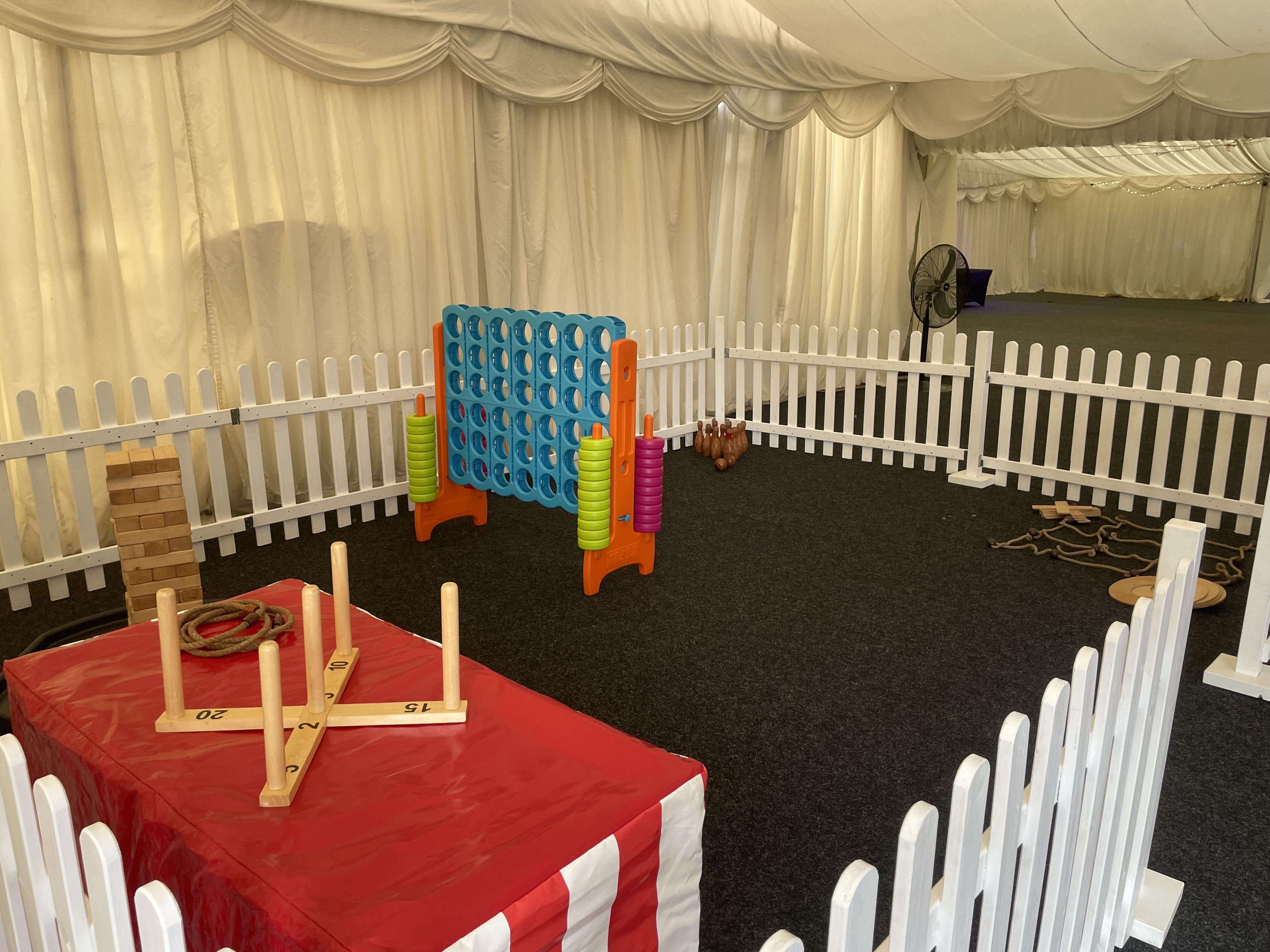 Garden Games Area Hire