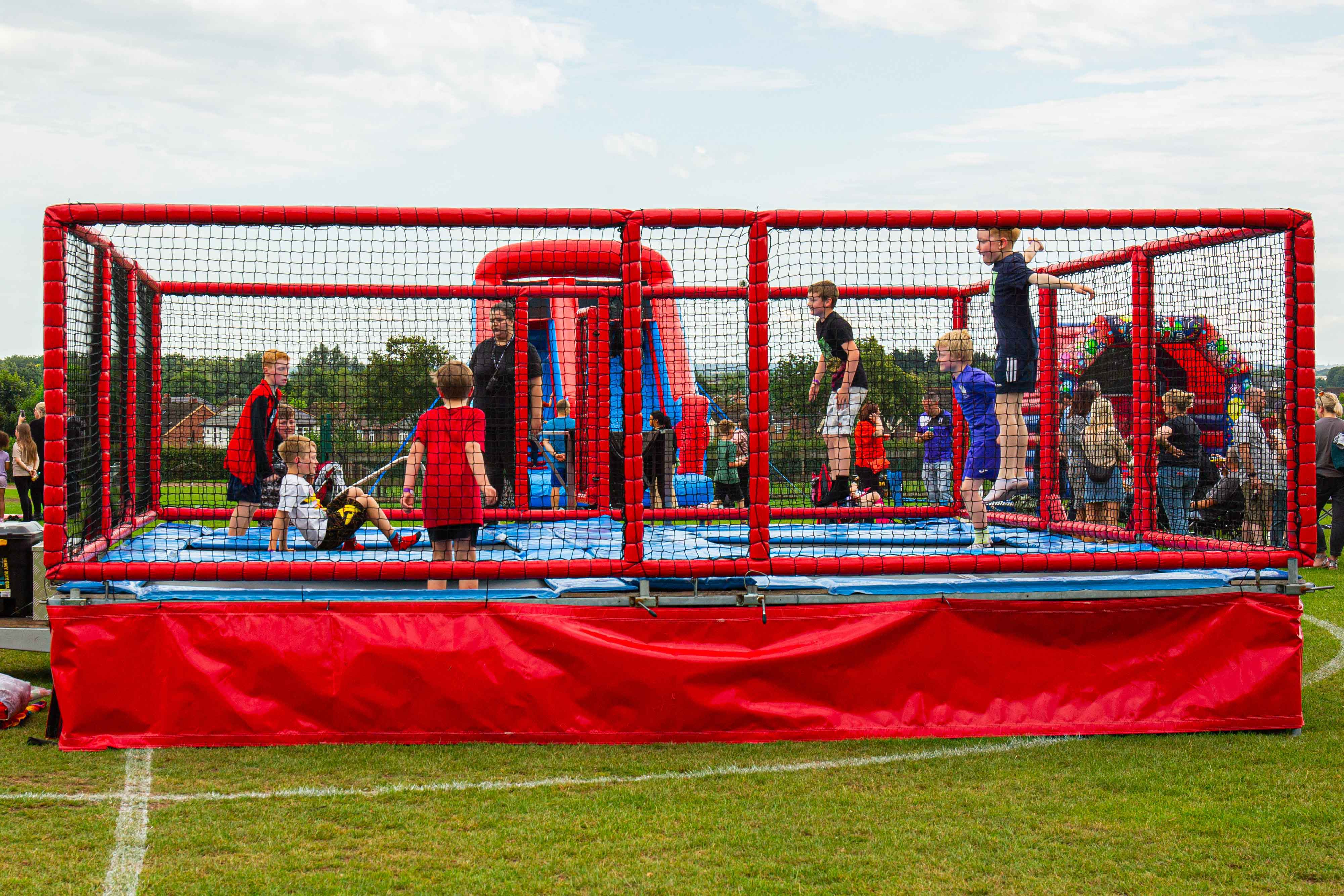 Trampoline Trailer Hire