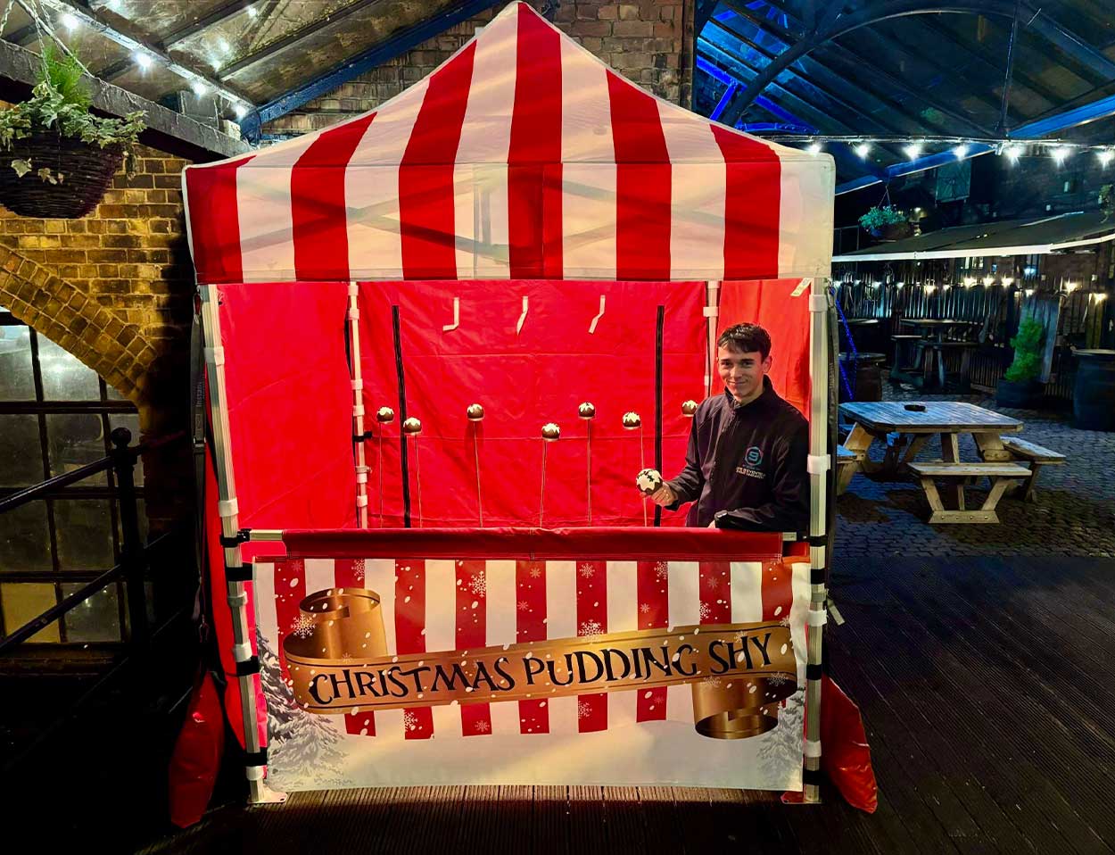Christmas Pudding Side Stall Hire